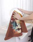 Labrador Retriever Duck Hunting Kitchen Set of 2 Dish Towels Made in America
