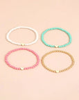 Mazie Beaded Layered Bracelet Set