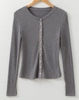 Elliana Knit Down Slim Cardigan
