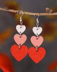 Rosalie Shape Tiered Dangle Earring
