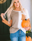 Emily Textured Knit top Long Sleeve Top