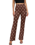Baha Ranch Star Print Flare Pants