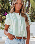 Yusra Short Sleeve Casual Blouse