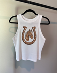Vintage Pony Cropped Tank