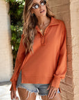 Luminy Baggy Sweatshirt with Slits