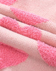Cali Heart Jacquard Knit Sweater