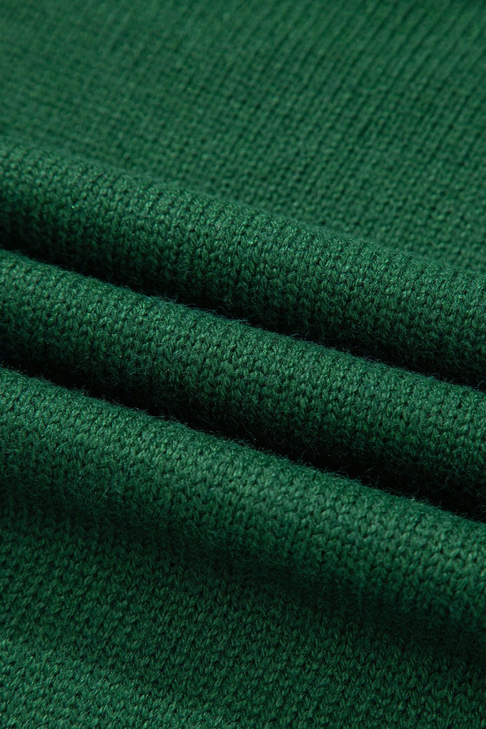 Eleanor Evergreen Raglan Sleeve Sweater
