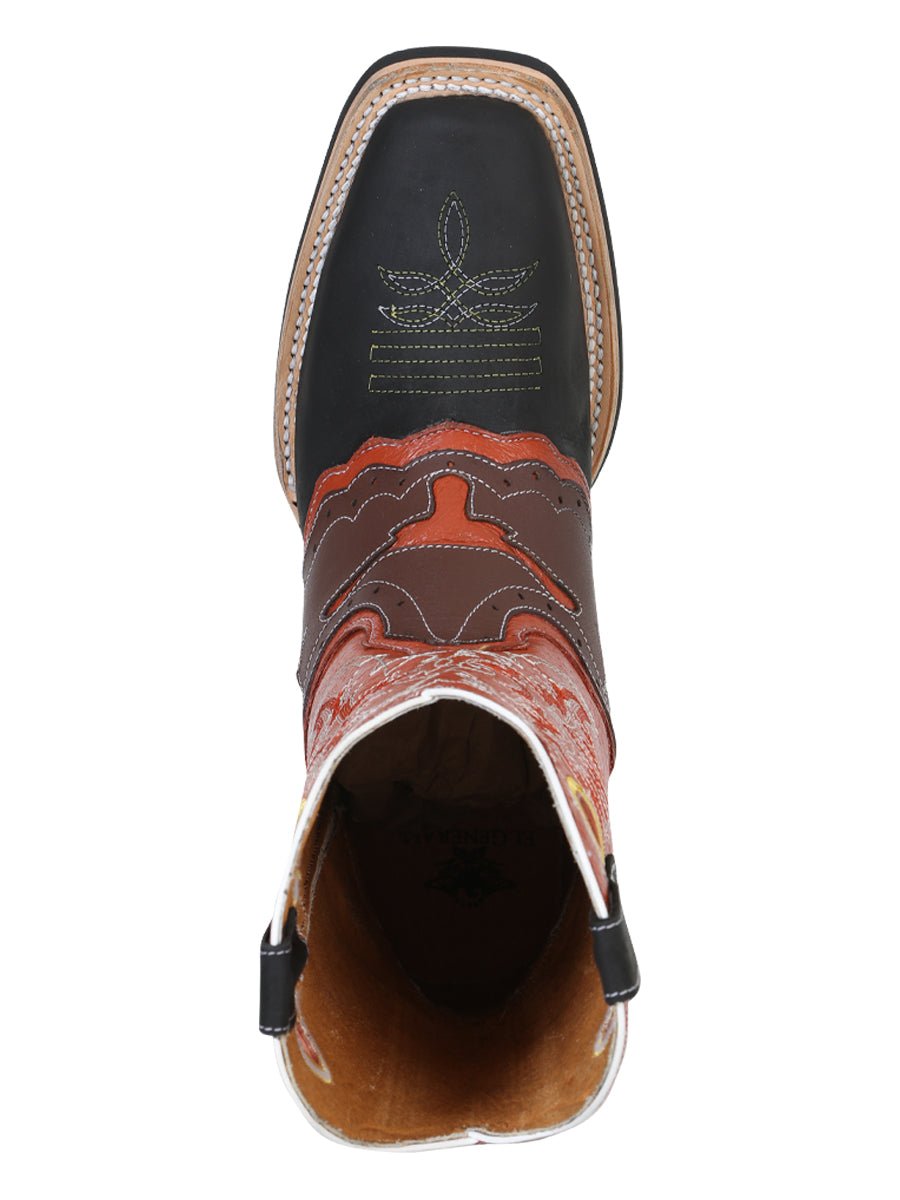 El General Rodeo Boot in Crazy Black