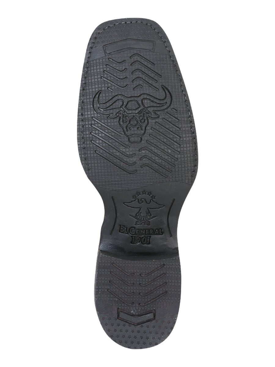 El General Rodeo Boot in Crazy Black