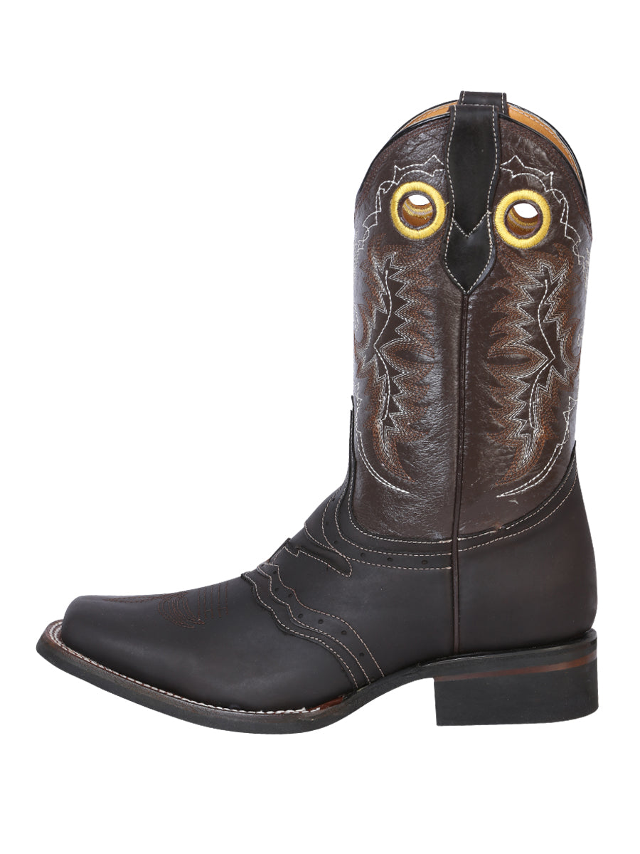 El General Rodeo Boot — Crazy Dark Brown