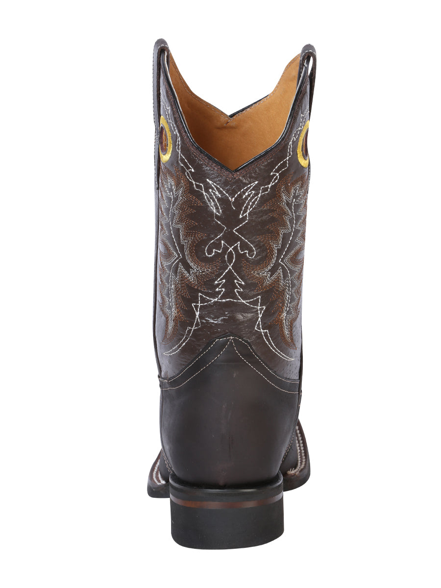 El General Rodeo Boot — Crazy Dark Brown