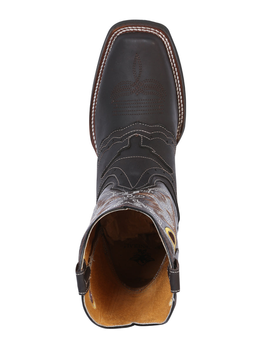 El General Rodeo Boot — Crazy Dark Brown