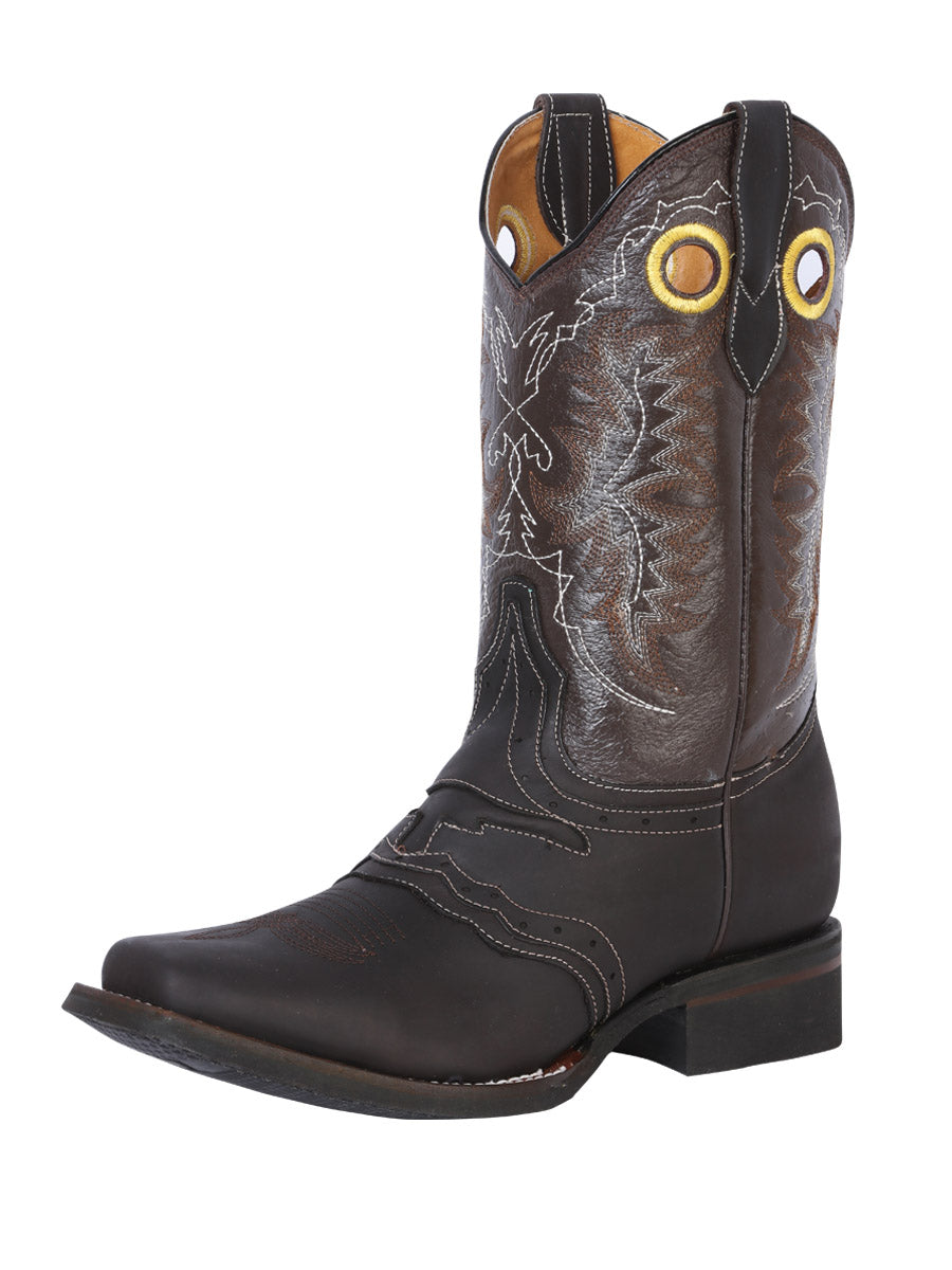 El General Rodeo Boot — Crazy Dark Brown