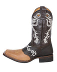 El General Rodeo Boot — Crazy Honey/Dark Brown