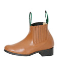 La Barca Leather Ankle Boot in Honey