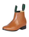 La Barca Leather Ankle Boot in Honey