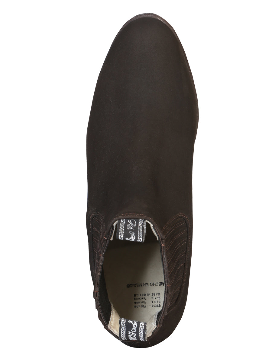 Canelo Charro Boot — Nubuck Brown