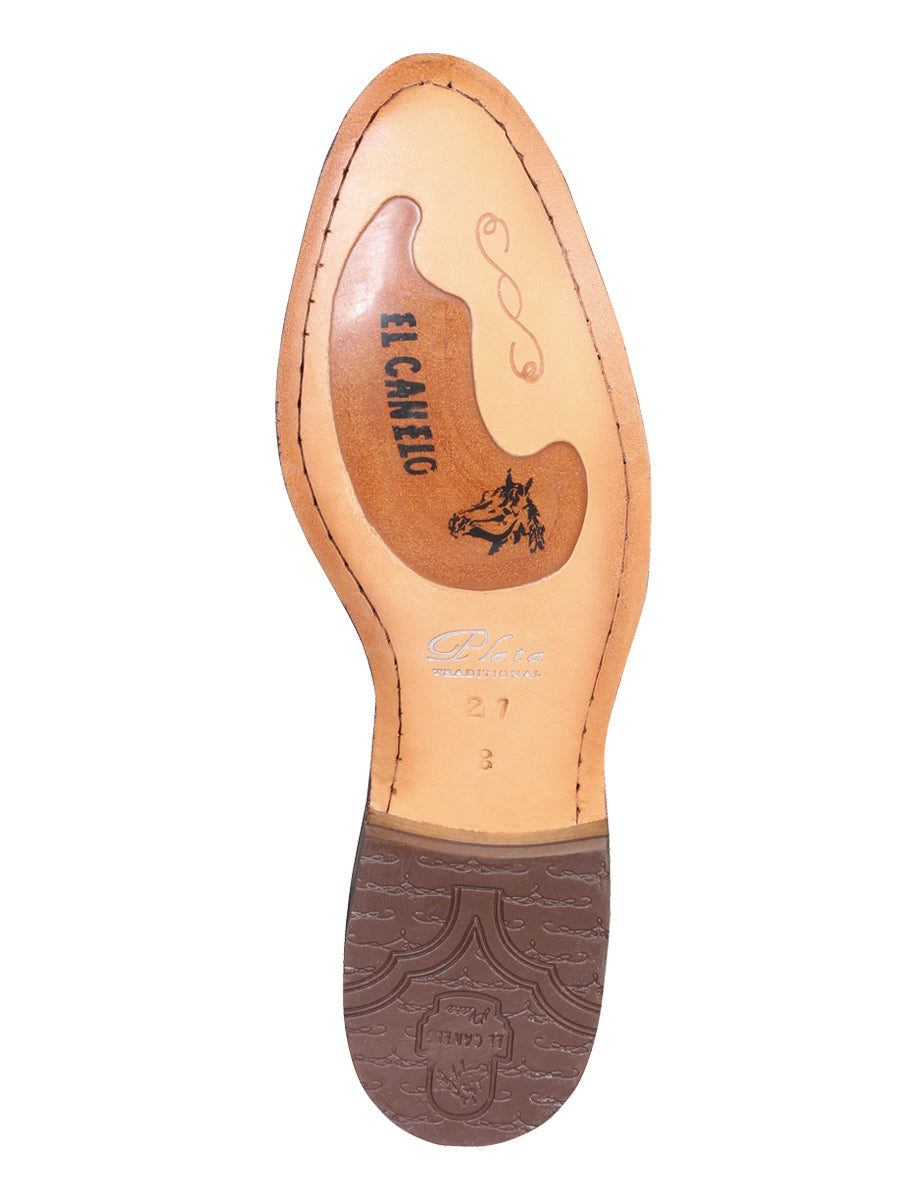 Canelo Charro Boot — Nubuck Brown