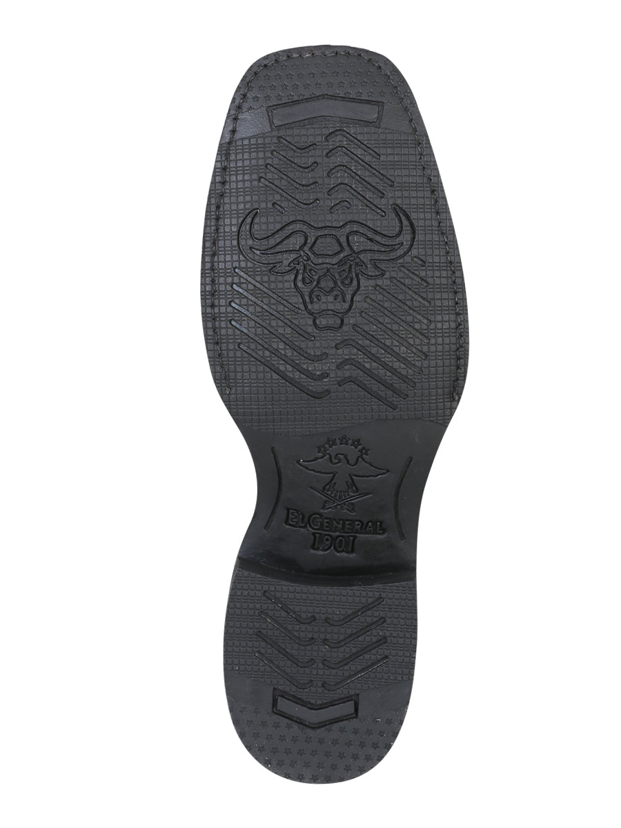 El General Rodeo Boot — Crazy Black
