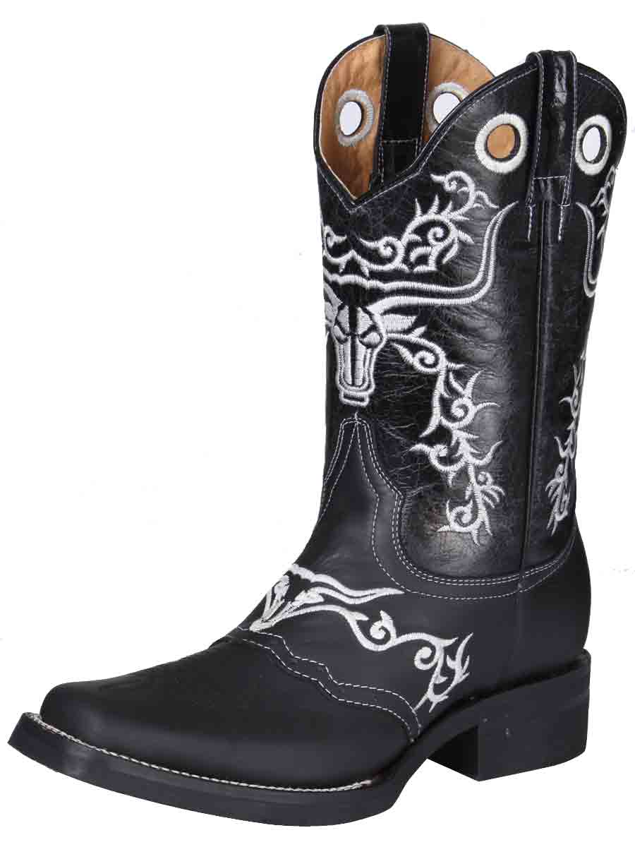 El General Rodeo Boot — Crazy Black