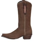 El General Limited Edition Western Boot — Nubuck Camel
