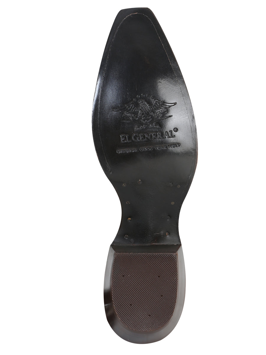 El General Limited Edition Western Boot — Nubuck Camel