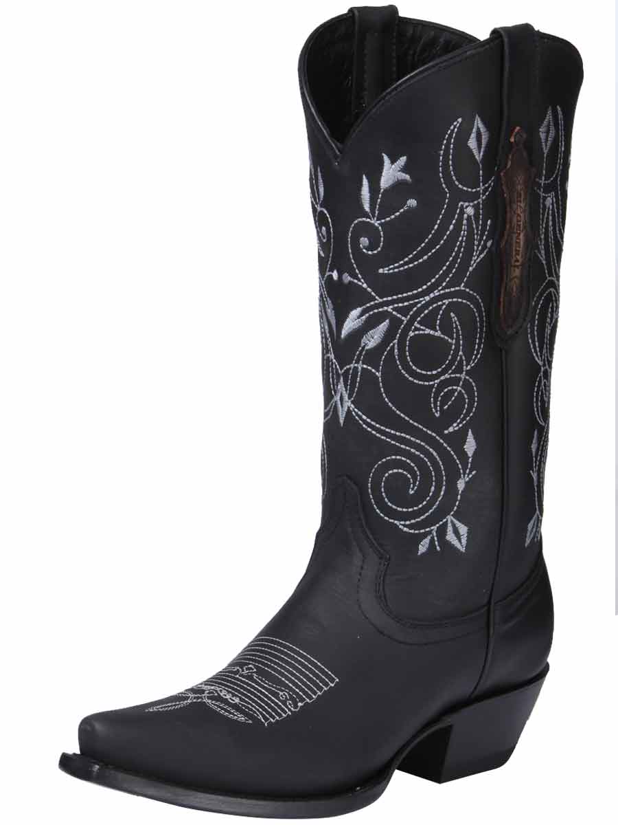 El General Women's Limited Edition Western Boot in Black
