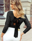 Ellianna Bowknot Open Back Top