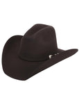 El General Felt Western Hat 50X in Dark Brown