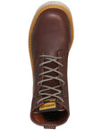 Procliff Protection Lace-Up Work Shoe in Walnut