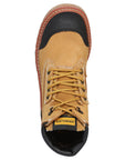 Procliff Protection Lace-Up Work Shoe in Nobuck Honey