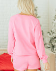 Elaina Pullover 2pcs Short Set