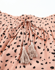 Analia Leg Dalmatian Palazzo Pants