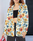 Colores de Mexico Spring Mexico Florals Blazer