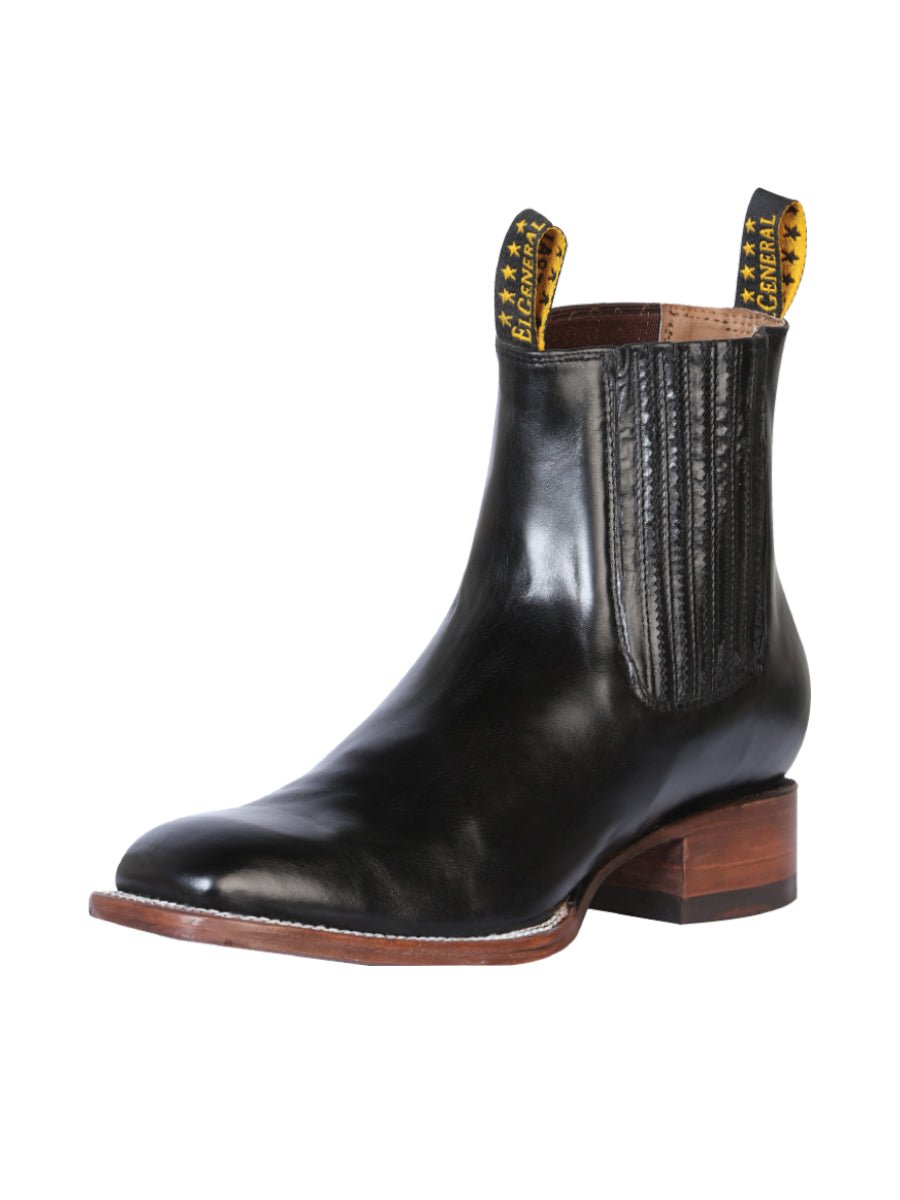 El General Boots Campero - Leather Privo in Black