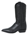 Men's Pointed Toe Leather Cowboy Boots - Made in Mexico - Embossed Stingray Print - 41528