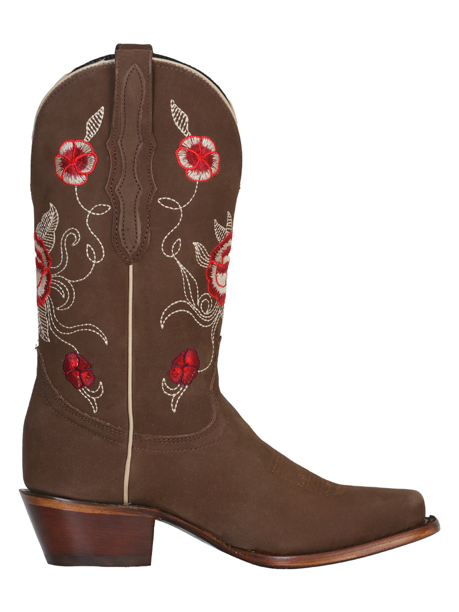 El General Rodeo Boot — Suede Camel