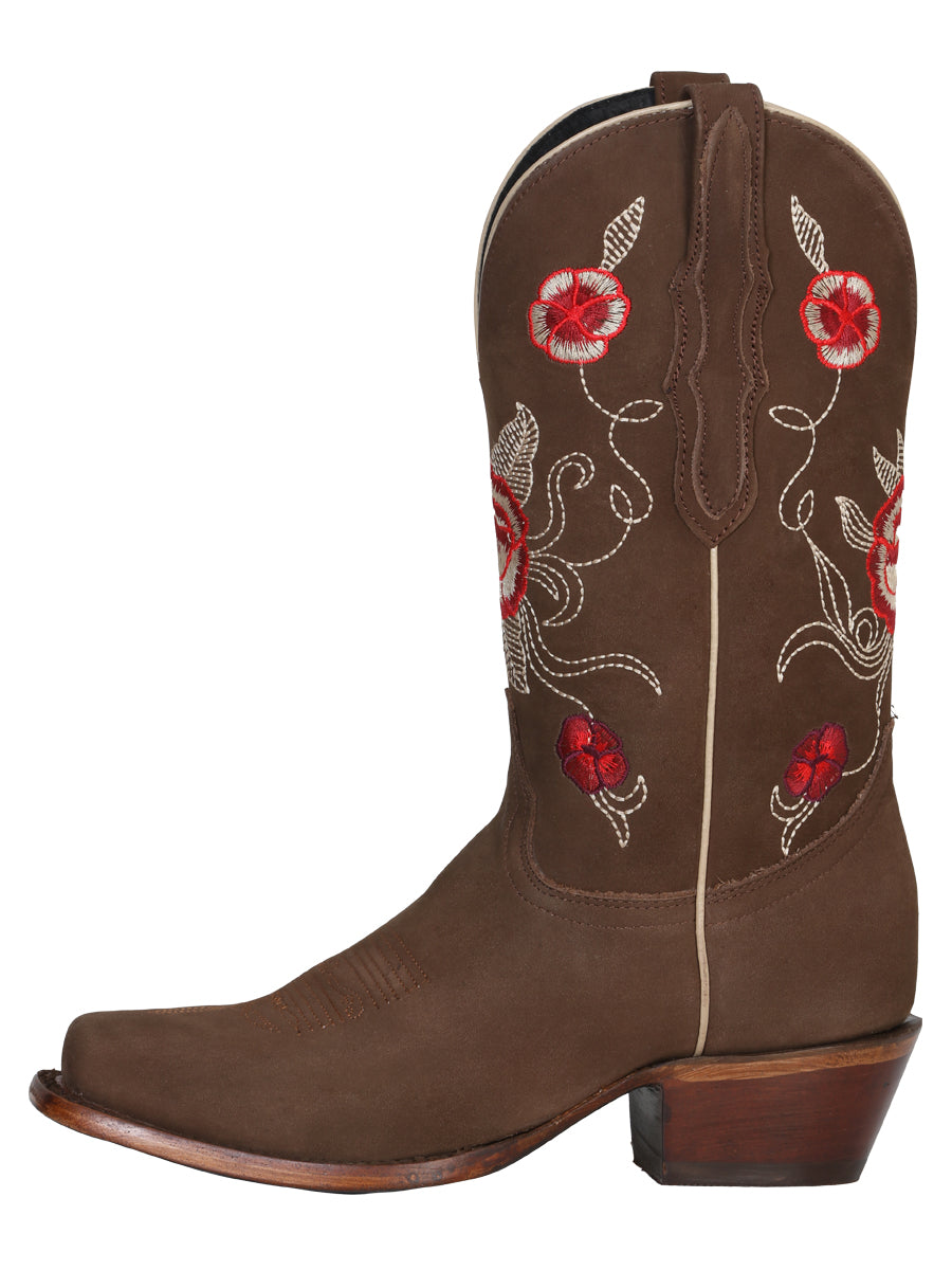 El General Rodeo Boot — Suede Camel