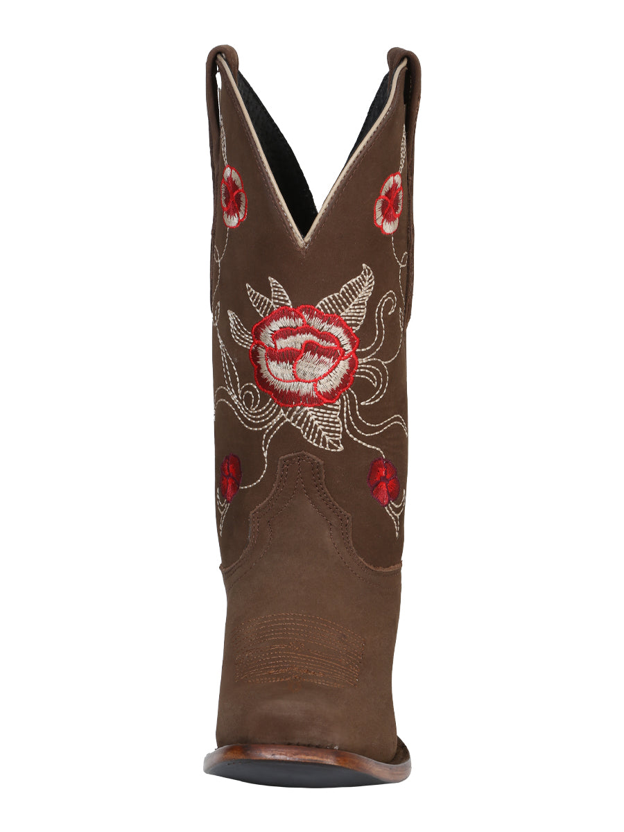 El General Rodeo Boot — Suede Camel