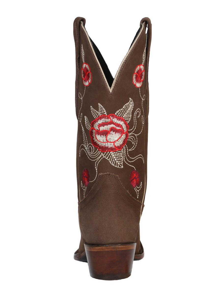 El General Rodeo Boot — Suede Camel