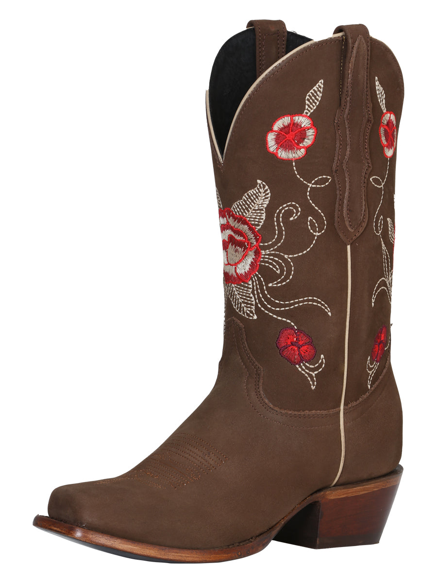 El General Rodeo Boot — Suede Camel