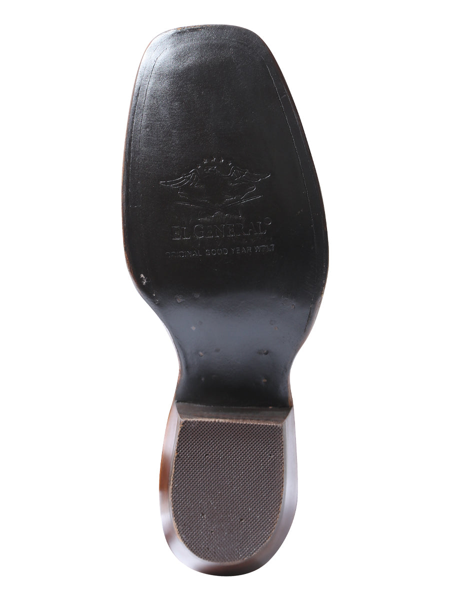 El General Rodeo Boot — Dark Brown