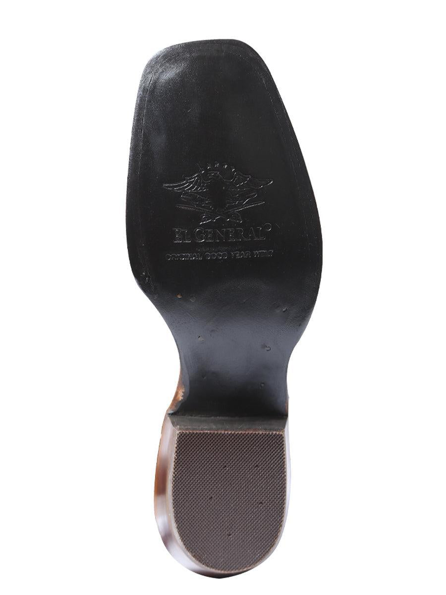 El General Rodeo Boot in Suede Brown
