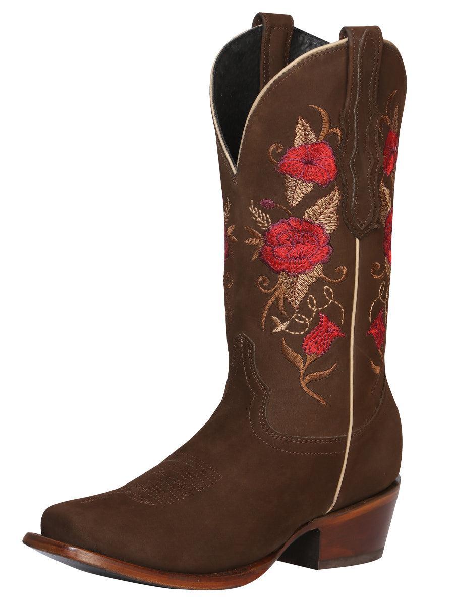 El General Rodeo Boot in Suede Brown