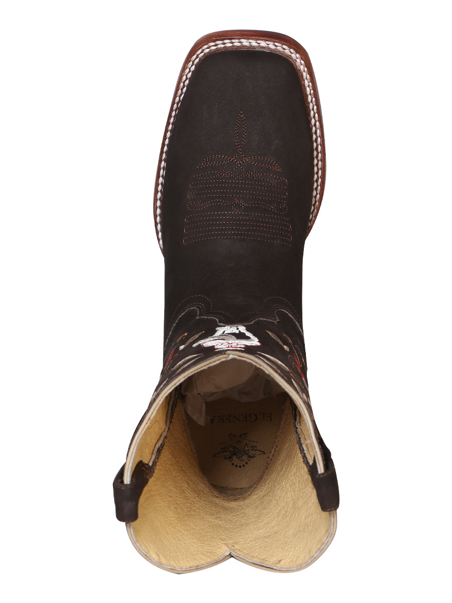 El General Women Rodeo Boot — Dark Brown