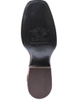 El General Womens Rodeo Boot in Suede Dark Brown