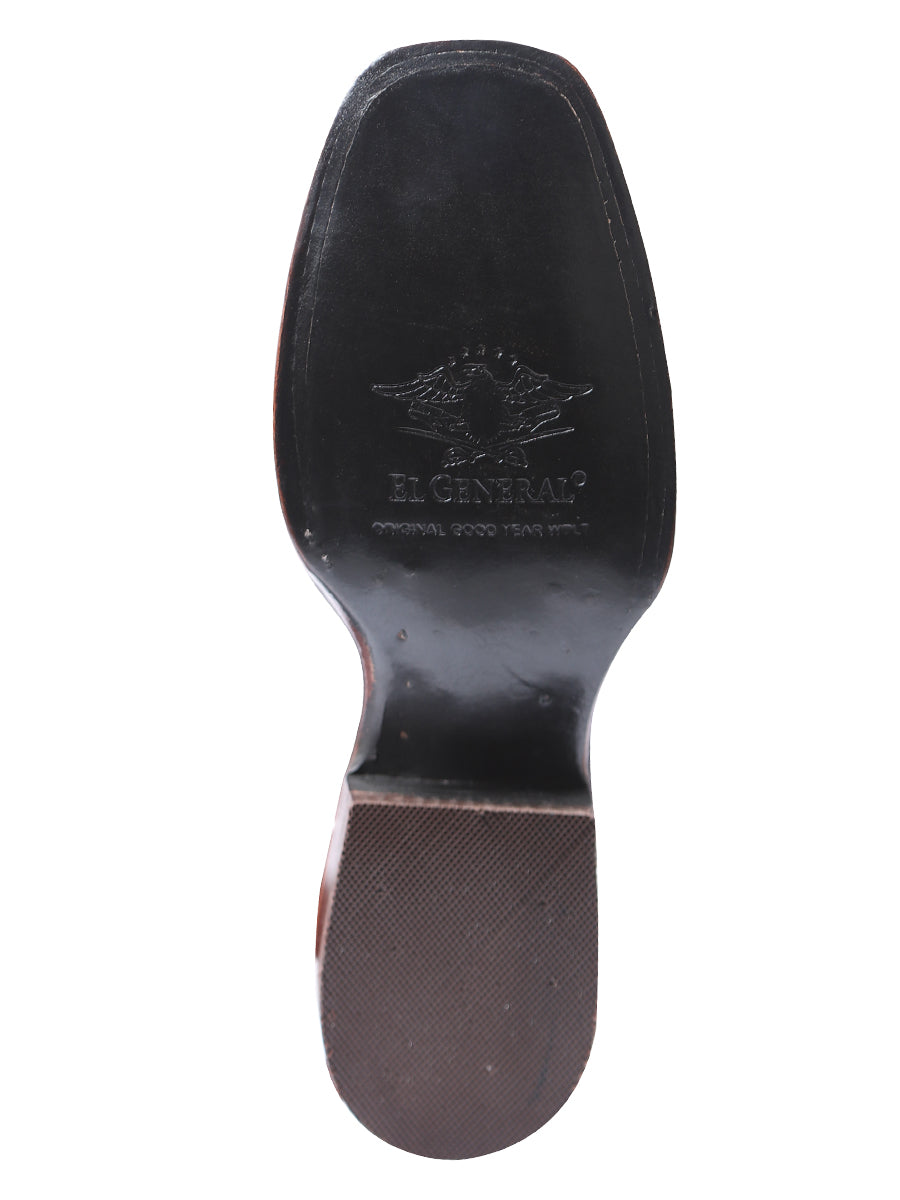 El General Womens Rodeo Boot in Dark Chocolate