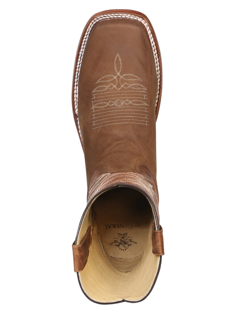 El General Rodeo Boot — Crazy Tan