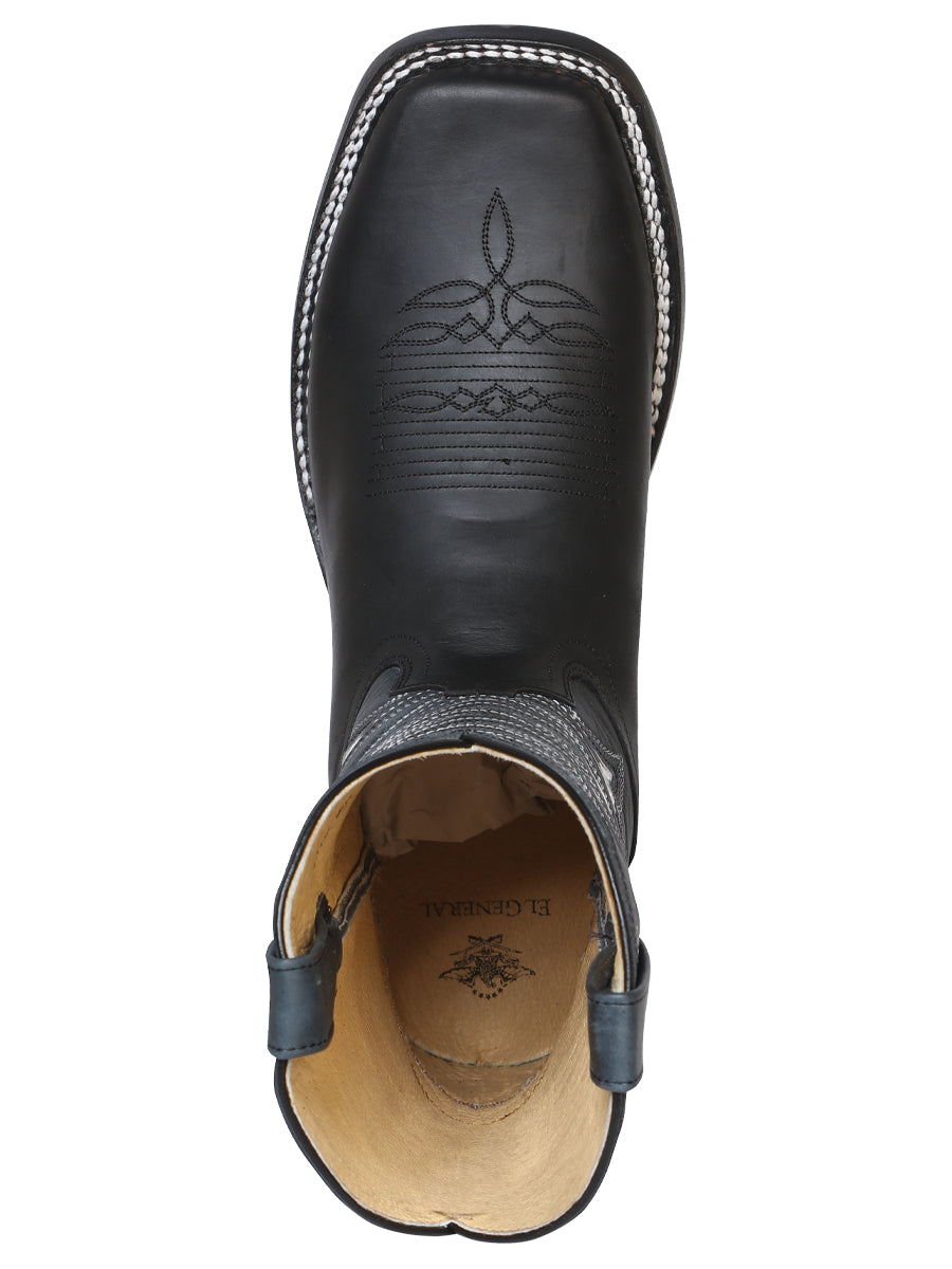El General Rodeo Boot — Crazy Black
