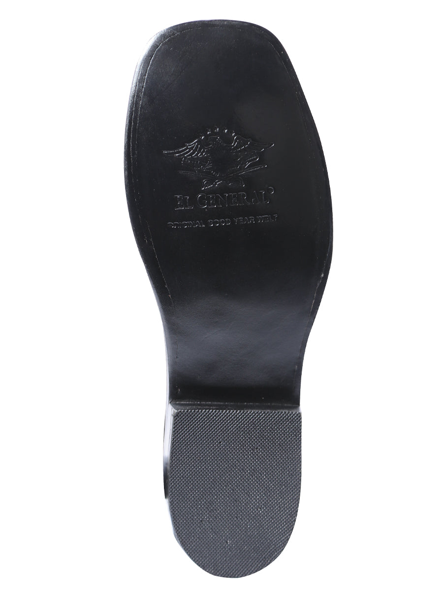 El General Rodeo Boot — Crazy Black